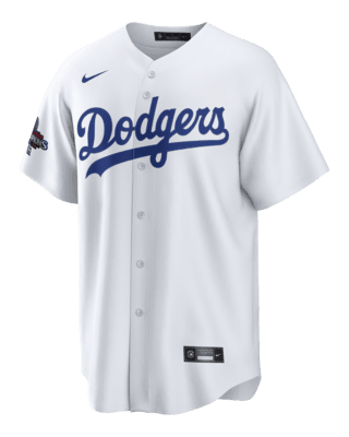 Los Angeles Dodgers 2024 World Series Champions Men s Nike MLB Replica Jersey. Nike